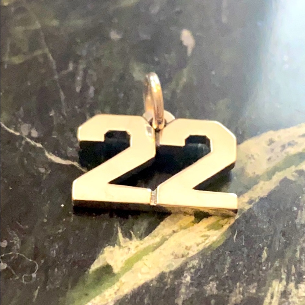 James Avery Ivy League #22 charm